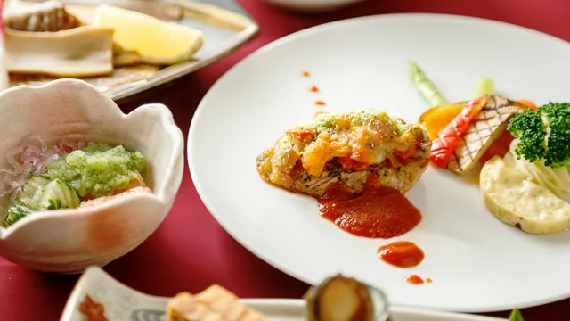 魚料理の一皿
