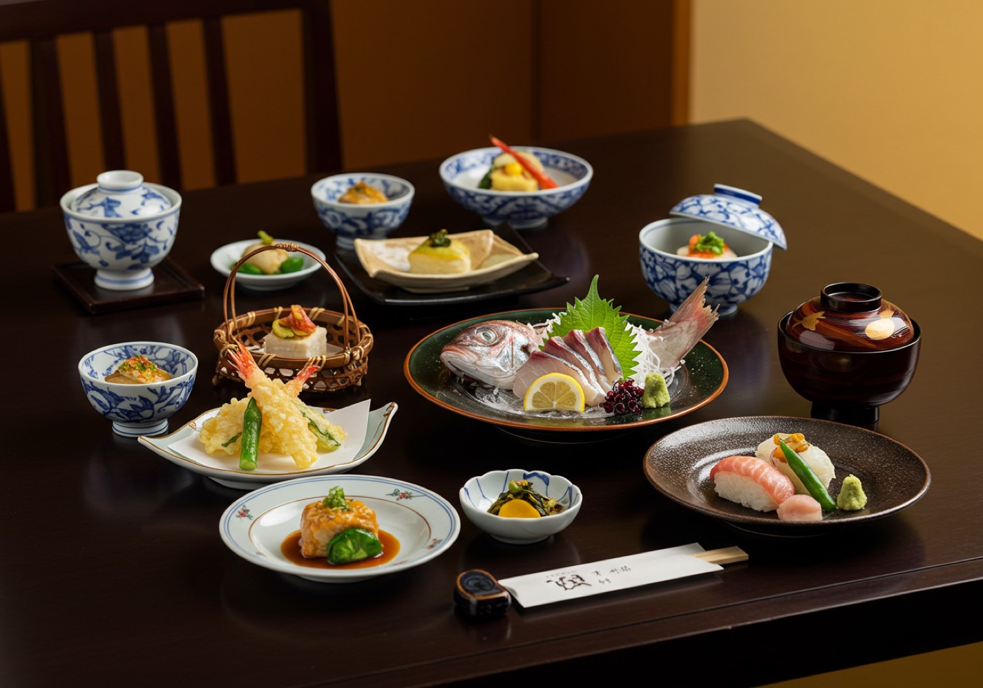 会席料理のイメージ